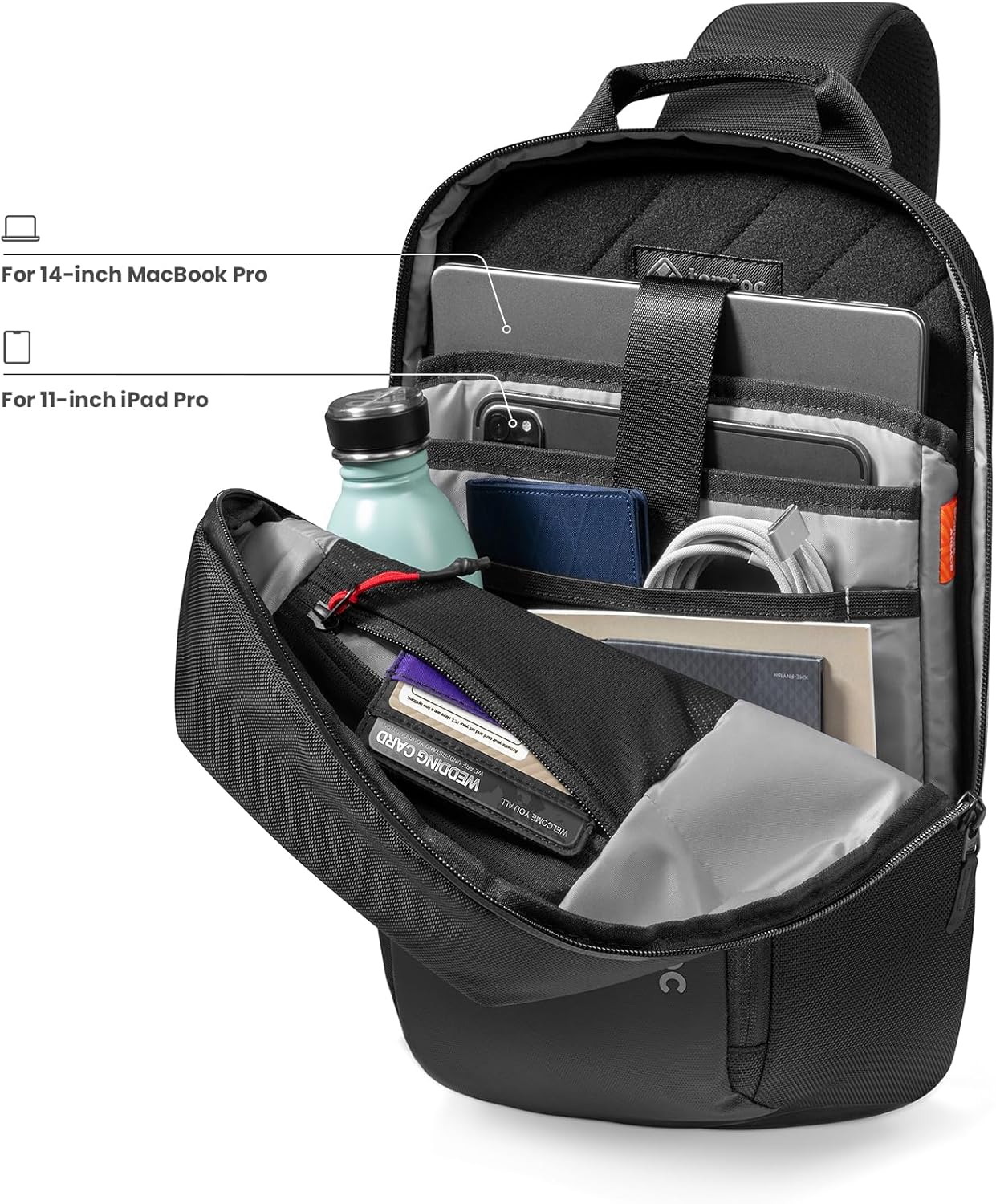 tui-tomtoc-t24-croxbody-edc-sling-bag-14-inch-01 Túi Đeo Đa Năng Tomtoc Explorer Sling Bag 14-Inch Black (A54D2D1) | Tomtoc Việt Nam Phân Phối Chính Hãng