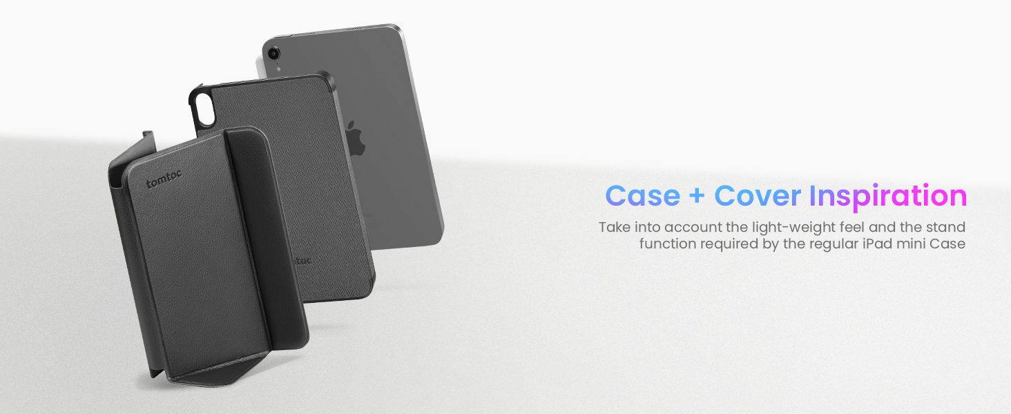 Bao Da iPad Mini Tomtoc Inspire-B55 Cho iPad Mini 6/7 8.3-inch - B55A4