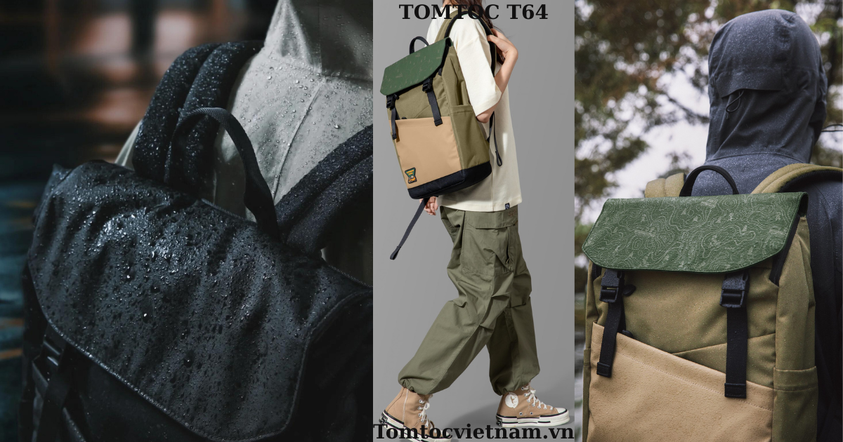 Tomtoc-T64/A64 - Chống Nước Nhẹ