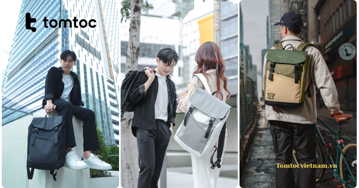 Review Balo Tomtoc T64: Chiếc Balo Laptop Gọn Nhẹ, Đa Năng Dành Cho Sinh Viên & Dân Văn Phòng Trẻ