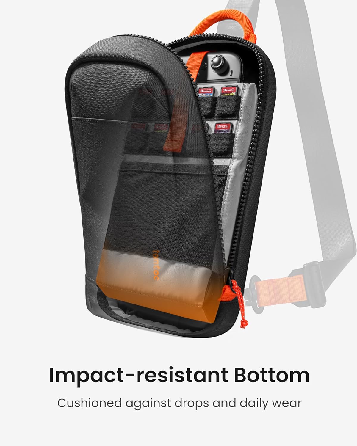 tui-deo-cheo-tomtoc-sling- g49s1d1-den-04 Túi Đeo Chéo Tomtoc Sling-G49 Nintendo Switch 2