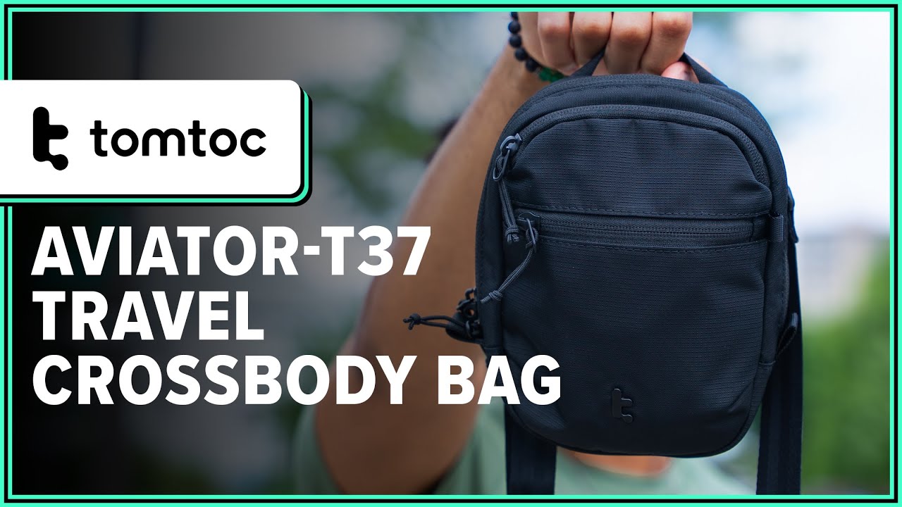 Đánh giá túi đeo chéo du lịch Tomtoc Aviator-T37 | Tomtoc Việt Nam Phân Phối Chính Hãng