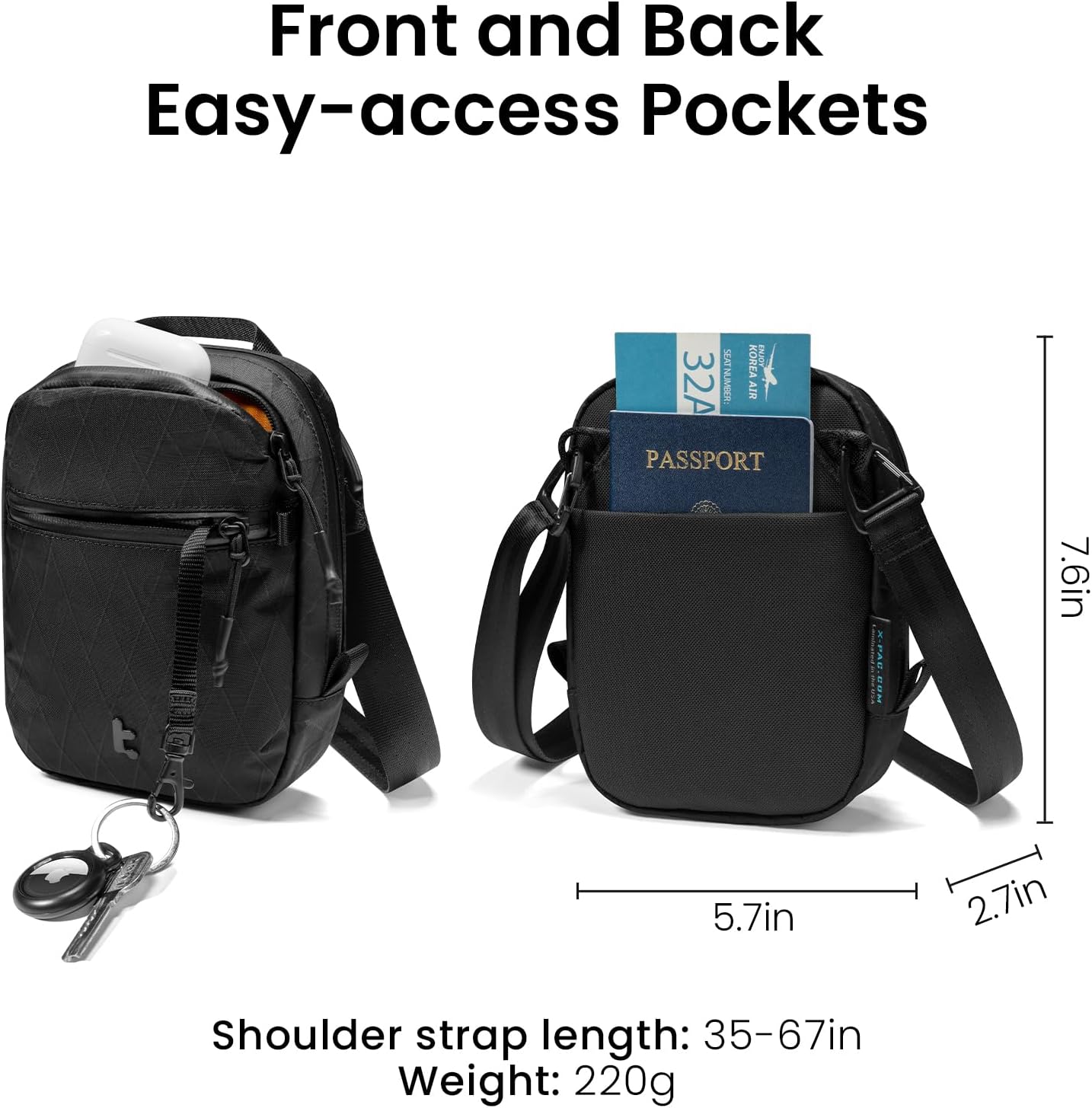 Đánh giá túi đeo chéo du lịch Tomtoc Aviator-T37 Đánh giá túi đeo chéo du lịch Tomtoc Aviator-T37