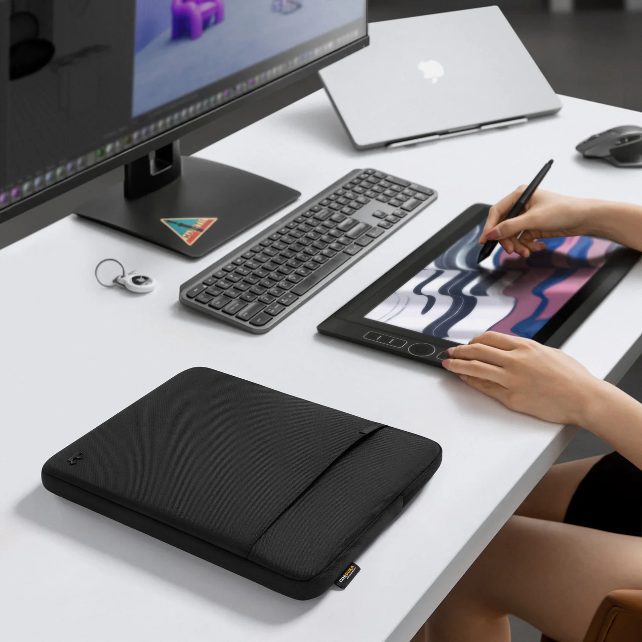 tui-chong-soc-tomtoc-premium-protective-macbook-air-pro-a13-08 Túi Chống Sốc Tomtoc Premium Protective Macbook - A13 | Tomtoc Việt Nam Phân Phối Chính Hãng