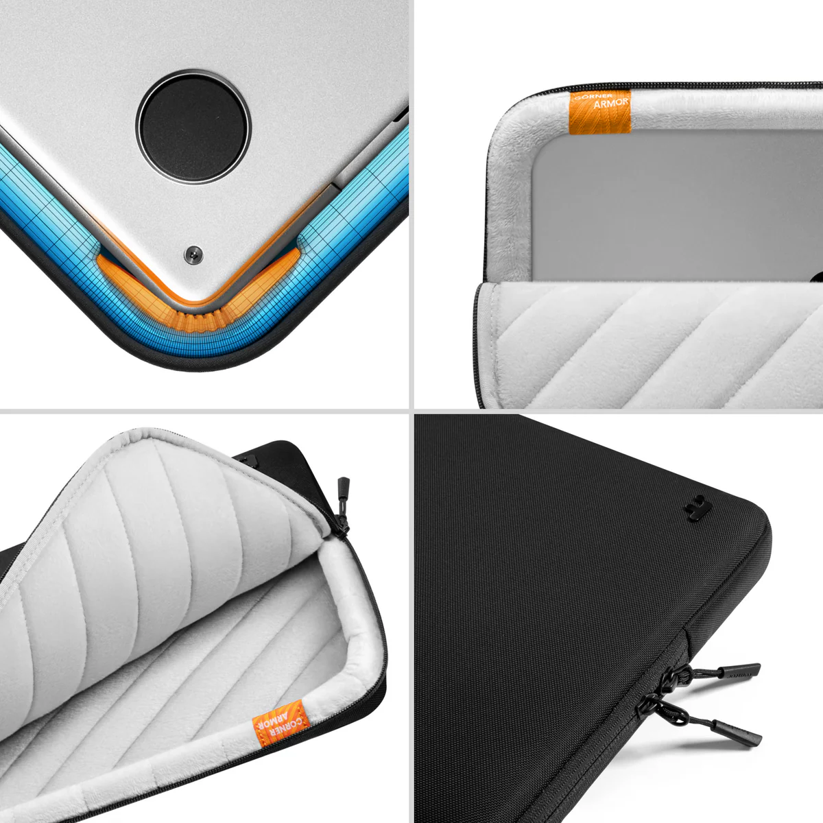 Túi Chống Sốc Tomtoc Premium Protective Macbook - A13 | Tomtoc Việt Nam Phân Phối Chính Hãng