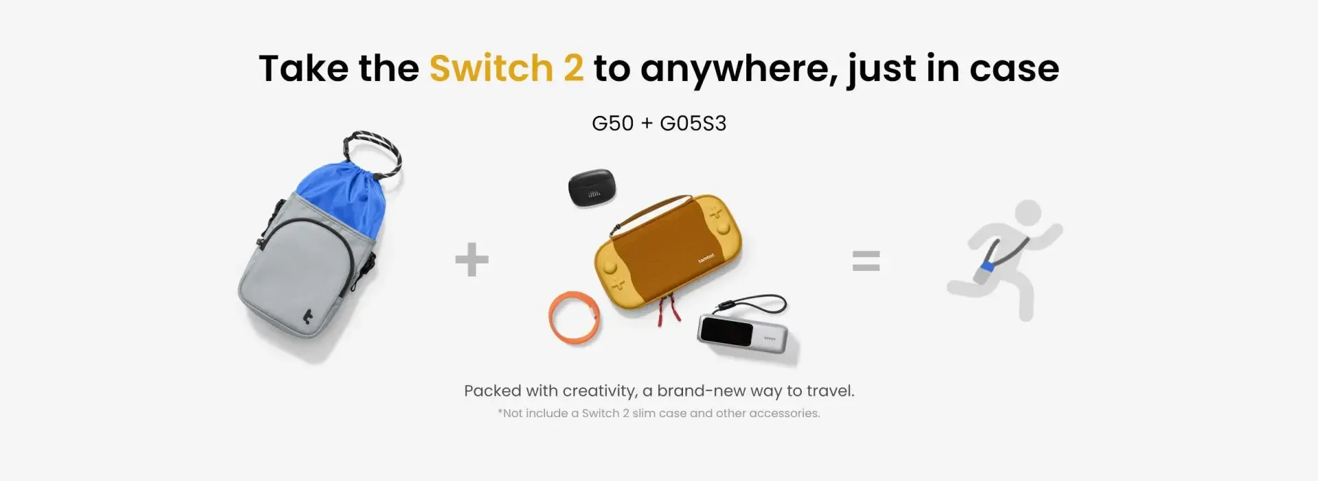 Túi Bảo Vệ Nintendo Switch 2 - Tomtoc G50 Chính Hãng