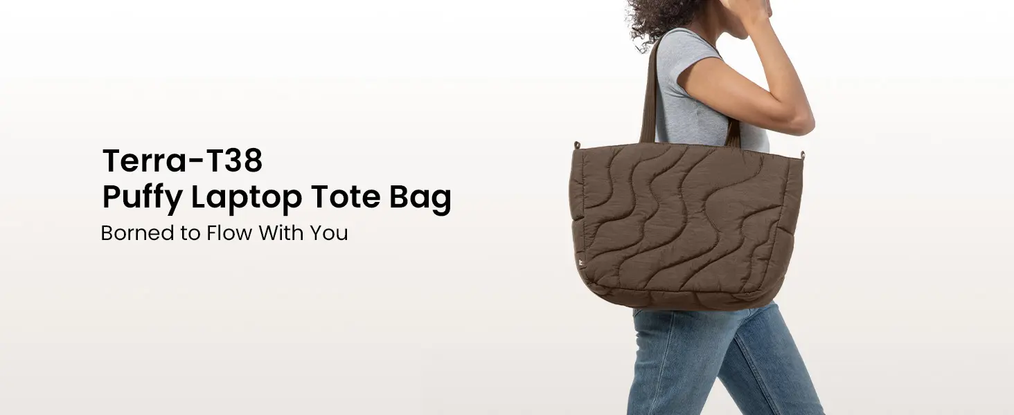 Túi Xách Tomtoc Terra Puffy Laptop Tote Bag - T38 Chính Hãng